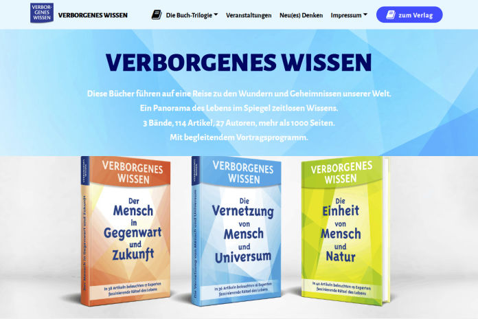 Buchtrilogie Verborgenes Wissen